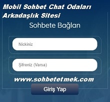 Mobil Sohbet Chat Odaları Arkadaşlık Sitesi